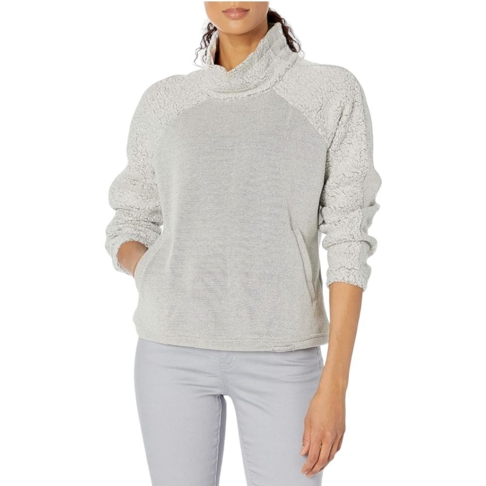 prAna Women's Lockwood Wool Blend Pullover Sweater Size Large